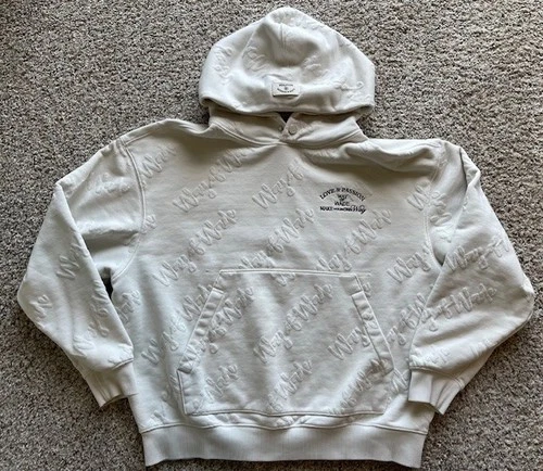 Dwayne Wade Way of Wade Love & Passion Ivory French Terry Hoodie Mens XL   - product listing photo