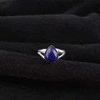 Natural Lapis Lazuli Gemstone 925 Sterling Silver Jewelry Handmade Ring For Gift