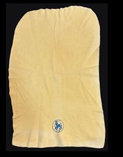 VERA PELLE DAINO SCAMOSCIATA  NATURALE 100% cm.60 X 38 asciuga  Auto Moto Camion