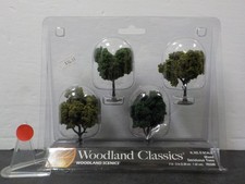 G1210 Woodland Scenics Classics TR3586 Deciduous Trees N HO O