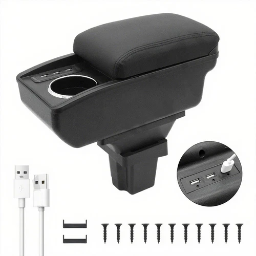 Armrest Box For Chevrolet Trax 2016-2020 Central Storage Box With 6 USB Ports - 第 1 张/共 8 张