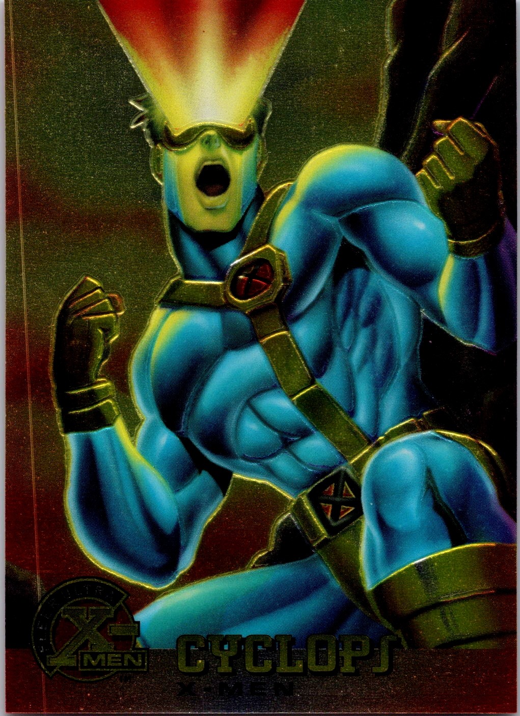 1995 Ultra X-Men Chromium #5 Cyclops