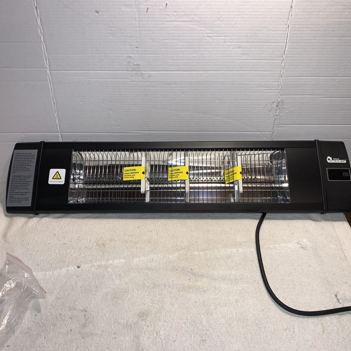 Dr. Heater DR-238 1500W Carbon Infrared Heater | eBay