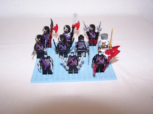 Lego Ninjago Nindroid Drone Minifigure lot! Cryptor