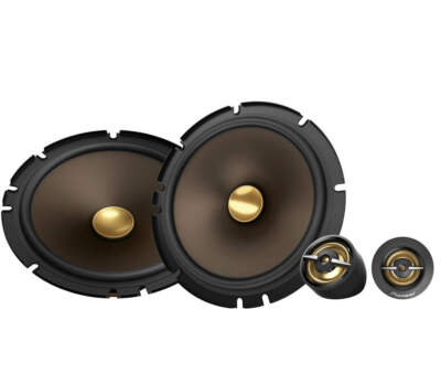 Pioneer A-Series MAX TS-A653CH, 2-Way Component Car Audio Speakers, Full Range,