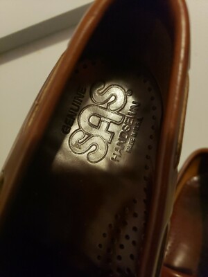 SAS Genuine Handsewn Slip On Kilte Tassel Loafers Cordovan 