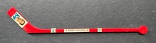 1970-71 Bobby Rousseau Post Red Mini Stick + Puck NHL Hockey Canadiens Rangers