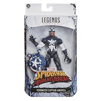 Marvel Legends Venomized Captain America Actionfigur