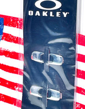 NEW Oakley Batwolf Interchangeable Chrome Silver Mirror Logo Icon Accessory