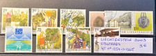 TIMBRES LIECHTENSTEIN 2003 YT N° 1257 à 1265 OBLITERES