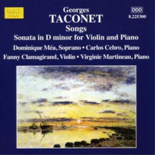 Dominique Mea Sonata in D Minor for Violin & Piano (Martineau, Mea, Cebro) (CD)