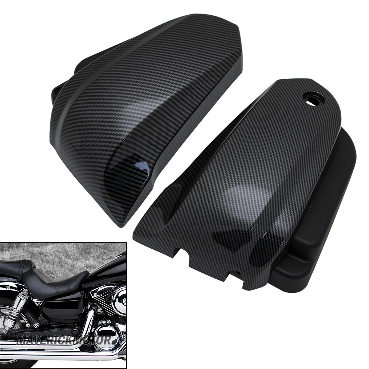 BATTERY COVER FOR KAWASAKI VULCAN VN 1600 VN1600A CLASSIC SIDE