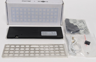 MASSDROP X OLKB-48PLANCK MECHANICAL KEYBOARD KIT, BLACK CASE, MX COMPATIBLE PLAT