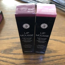 2 New ABSOLUTE New York Lip Mousse - Cheerleader & Decoy