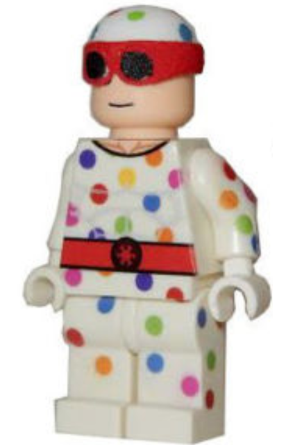 **NEW** Custom Printed - POLKA-DOT MAN - Batman DC Universe Minifigure | eBay