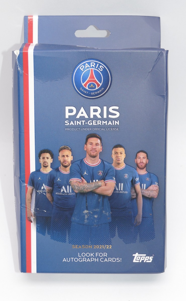 その他 SOCCER 2021-22 TOPPS TEAMSET PARIS SAINT 2021-22 Topps Paris Saint-Germain Team Set Soccer Box - 2021