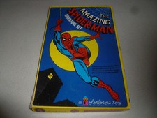VINTAGE BOXED COLORFORMS THE AMAZING SPIDERMAN PLAY SET ADVENTURE 1974 MARVEL