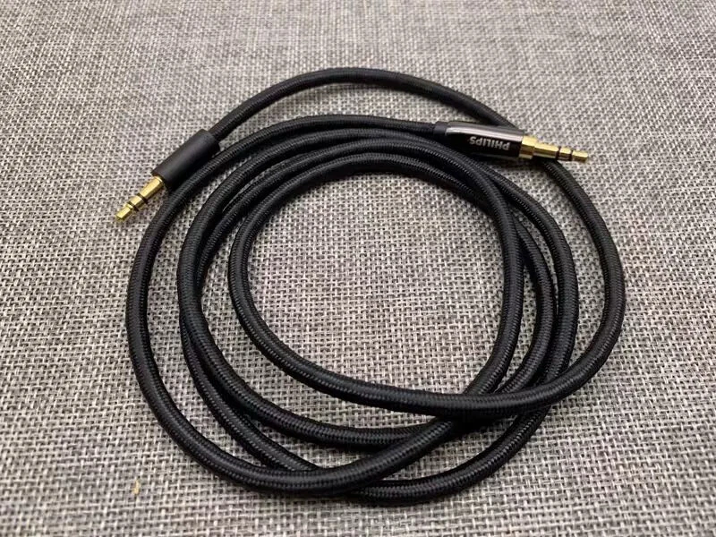 Cable de actualización de auriculares plateado cable de cobre para Philips SWA5911/93 Foto 4 de 4