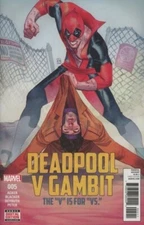 DEADPOOL v GAMBIT #5 BY MARVEL COMICS 2016 1$ COMIC SALE + BONUS