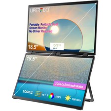 UPERFECT Laptop Screen Extender 18.5" 1920x1080 Portable Monitor for Laptop