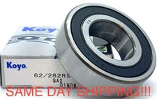 KOYO 62/28 2RS C3 Rubber Sealed Deep Groove Ball Bearing - 28x58x16 mm 62/28 RS