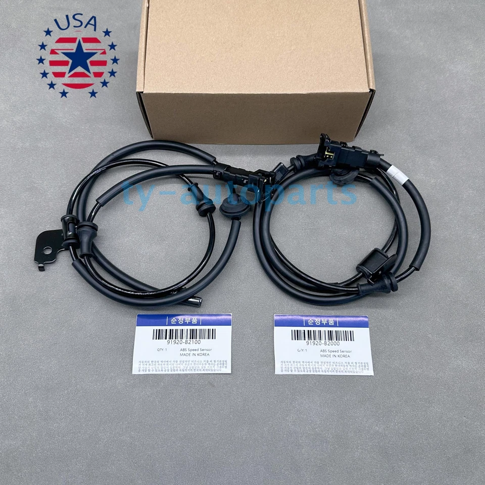 New Right &Left ABS Wheel Speed Sensor Wiring For 14-19 Kia Soul 15-19 Kia Soul Foto 4 de 4