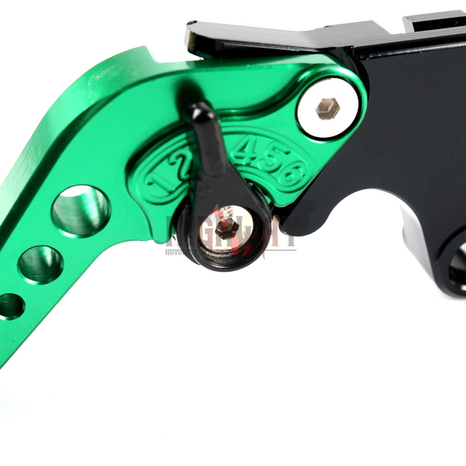 Palancas de embrague de freno ajustables de aluminio CNC para Honda CBR 600 F2, F3, F4, F4i 91-07 Foto 4 de 4