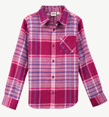 Outdoor Kids Flannel Long-Sleeve Shirt Button-Down Toddlers and Youth Flannel - Picture 6 of 11