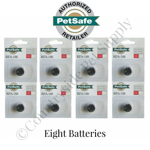 PetSafe 3 Volt Module RFA188 Replacement Battery 8 BATTERIES eBay