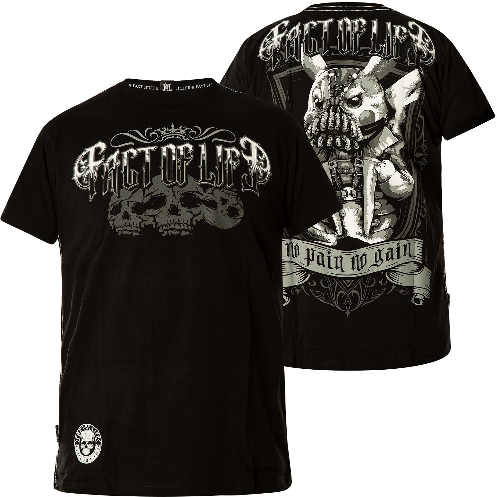 Футболка FACT OF LIFE No Pain Gain TS-79 Футболки Schwarz 6090₽
