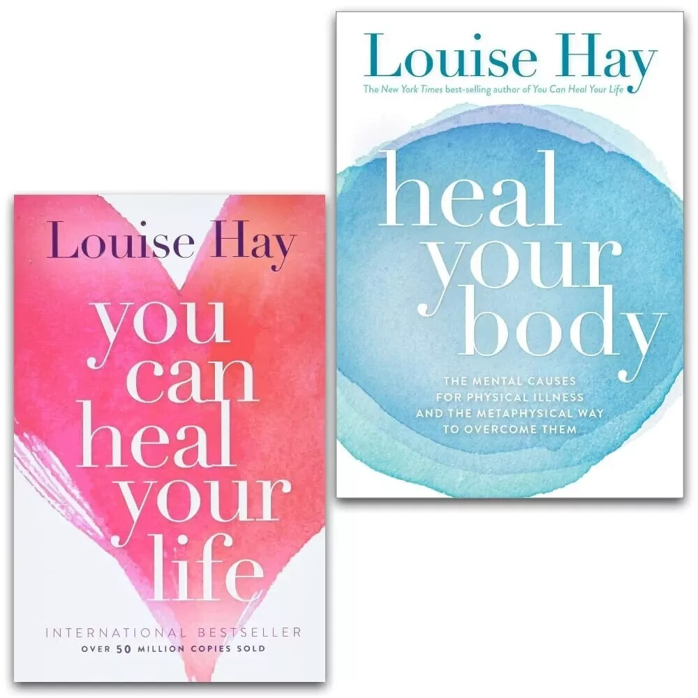 Louise Hay Unisex Heal Your Body Series 2 Books Collection Set (Heal Your Body, You Can Heal Your Life) - Image 3