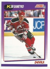 KEN DANEYKO 1991-92 SCORE CARD MINT CONDITION