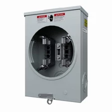 Siemens Ringless-Horn Bypass Meter Socket 135-Amp 4 Jaw Overhead/underground