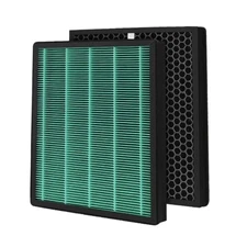 2 Pack Carbon HEPA Filter Set for Coway Airmega 300S Max 2 Air Purifier #3111635