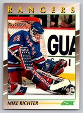 1991-92 Score Young Superstars - Mike Richter #2