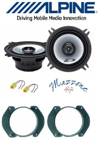 Kit 4 Casse Alpine Per Toyota Yaris 1999-2002 - 2 SXE-1325S + 2 SXE-1025S + 4 Connettori