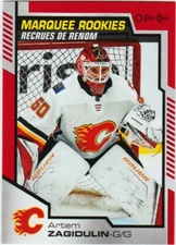 ARTEM ZAGIDULIN RC 20-21 O PEE CHEE RED MARQUEE ROOKIE CARD # 644 SSP 2020-21