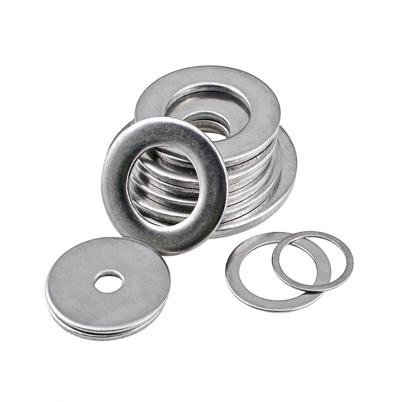 Rondelle Piatte In Acciaio Inox 304 &ndash; Scegli Diametro E Spessore &ndash; Varie Misure