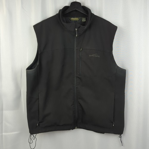Eddie Bauer Fleece Lined Vest Men’s Size XL Black