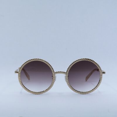 LACOSTE L252S Ricky Regal 710 Medium Gold/Smoke Gradient 58-21-140