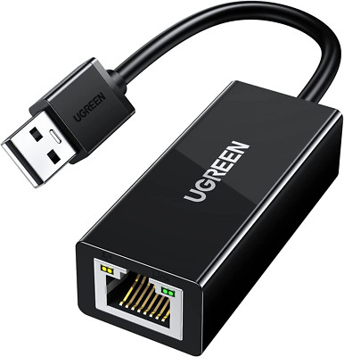LAN Adapter USB 2.0 Netzwerk USB Zu RJ45 Ethernet Adapter 10/100Mbps Geeignet Fü