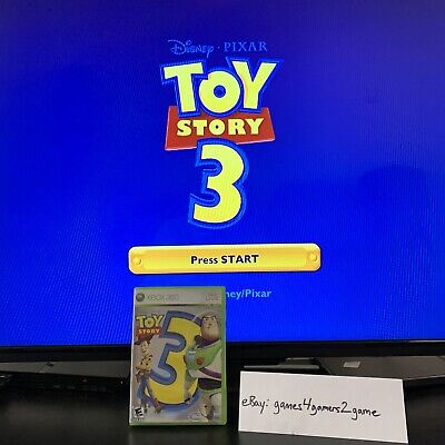 Toy Story 3 (Xbox 360, 2010) RARE Silver 1st Edition CIB Toy Story 3 (Xbox 360, 2010) RARE Silver 1st Edition CIB