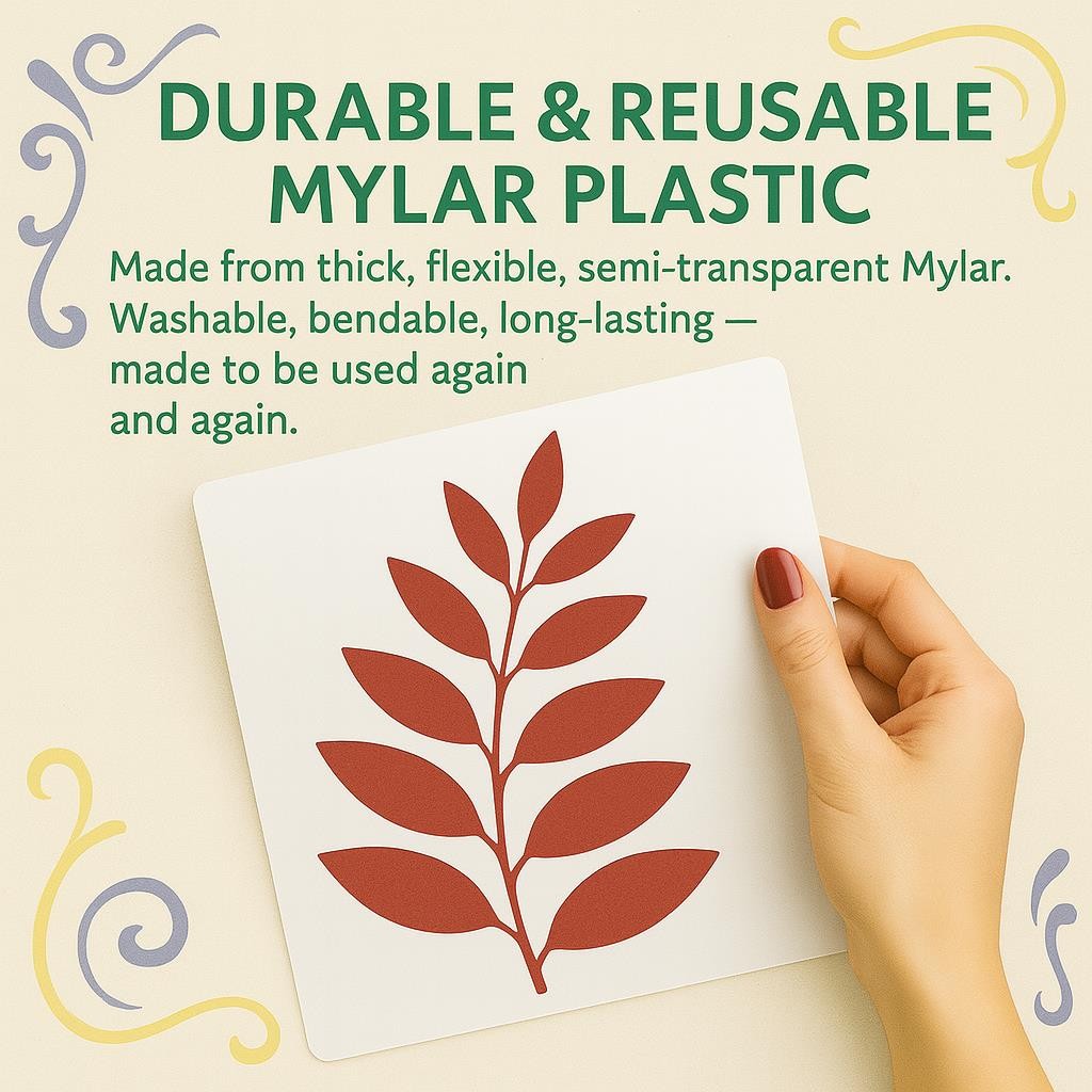 StencilAir Brandes Artistic Animal Stencil for Creative Projects