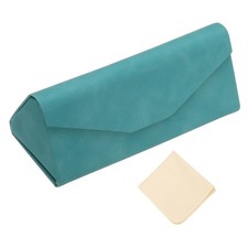 Triangle Magnetic Foldable Glasses Case, Sky Blue