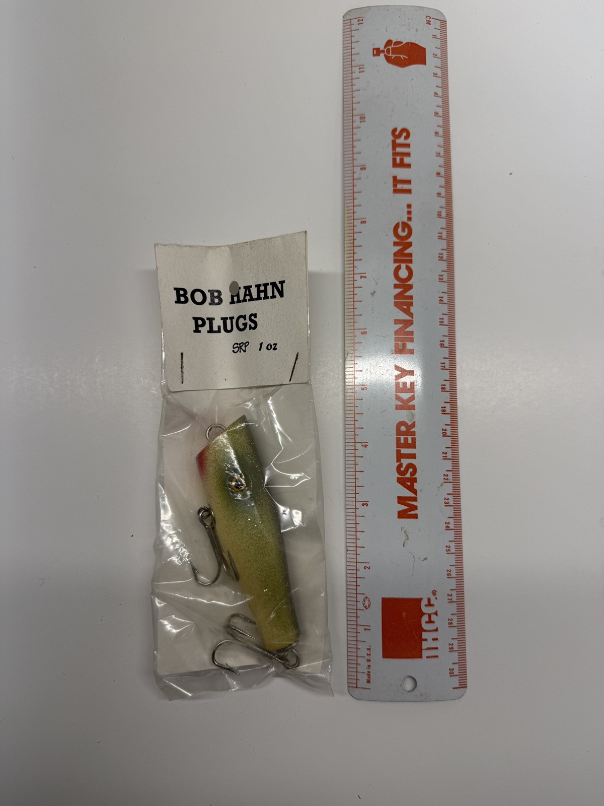 Bob Hahn Plugs Wood Surf Fishing Lure SRP 1 oz Striped Bass Saltwater Florida - Image 4