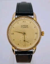 Vintage Roamer Gold Plated Mechanical 17 Jewe...