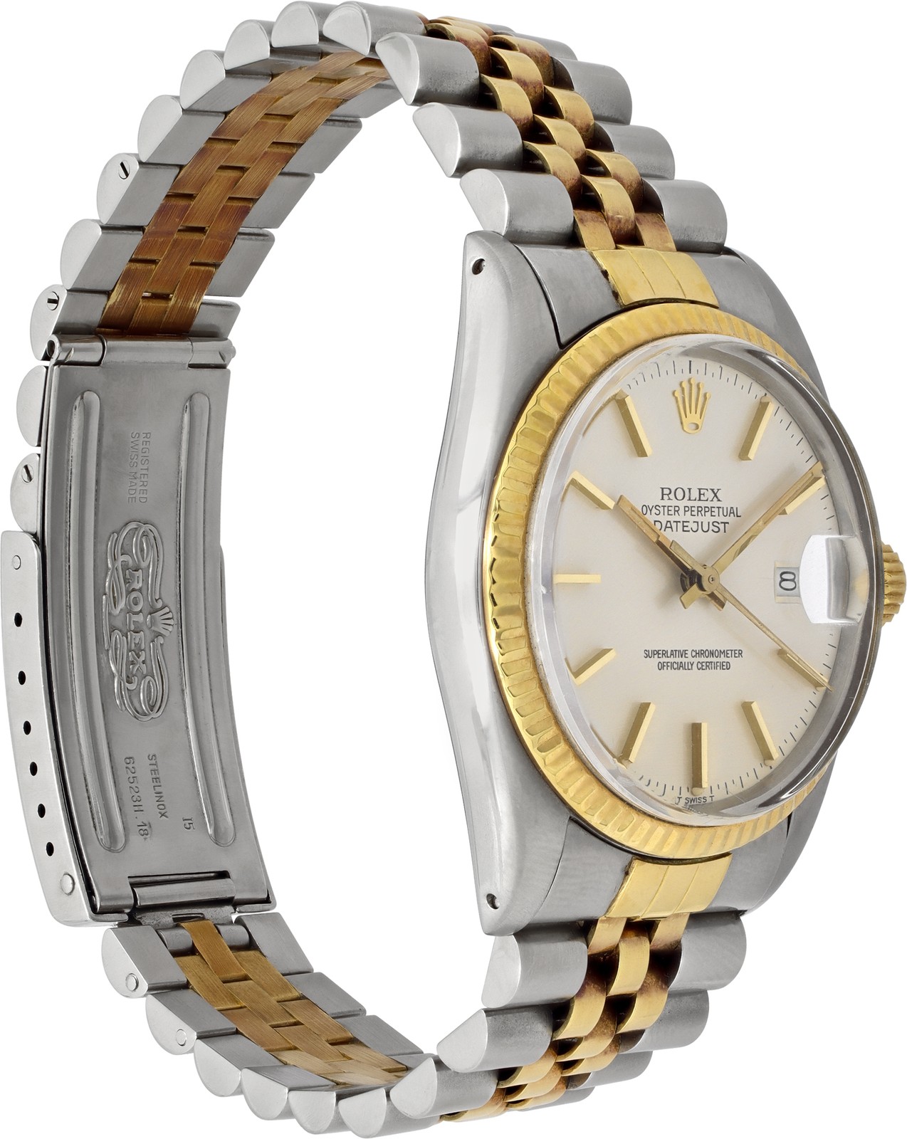 Rolex Datejust two-tone in stainless steel and 18k yellow gold image 3
