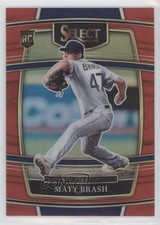 2022 Panini Select Concourse Red Prizm 157/199 Matt Brash #1 1b9b