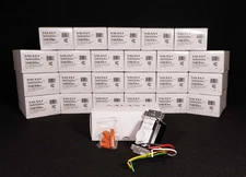 (Lot of 24) Savant Echo Wireless Dial Keypad WPK-SWT105-00 Snow White MLV Dimmer