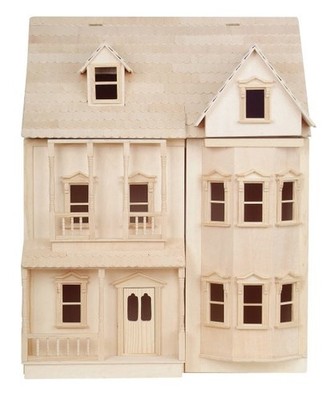 ドールハウス The Ashburton 12th Scale Ready to Assemble Dolls House Kit